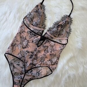 Victoria's Secret Floral Mesh Lingerie